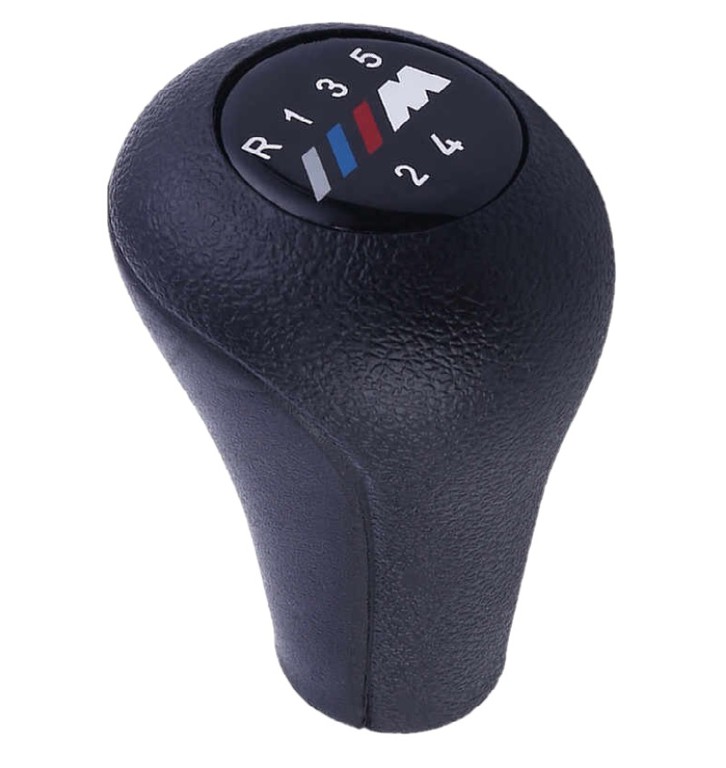 Leather Luxe Πόμολο - Λεβιέ 5-6 Ταχυτήτων Για BMW E46-E53-E60-E61-E63-E65-E81-E82-E83-E87-E90-E91-E92-X1-X3-X5 Πλαστικό M3