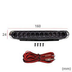 Προβολακια Ημερας 12 Led Μπλε