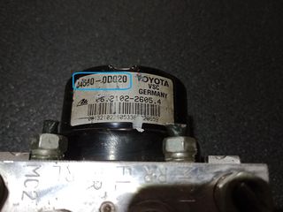 ABS, TOYOTA YARIS, 44540-0D020, 89541-0D100, 06.2102-2605.4, 06.2109-6730.3, 445400D020, 895410D100, 06210226054, 06210967303, ΜΟΝΑΔΑ ΕΛΕΓΧΟΥ ΦΡΕΝΟΥ *