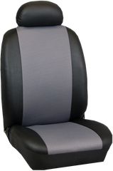 (K5-L4) Πλήρες Σετ Καλύμματα Καθισμάτων Αυτοκινήτου από Ύφασμα Σειρά Κ' Χρώματος Γκρί-Μαύρο | Pancarshop