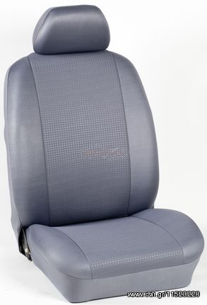 (K5-L5) Πλήρες Σετ Καλύμματα Καθισμάτων Αυτοκινήτου από Ύφασμα Σειρά Κ' Χρώματος Γκρί | Pancarshop