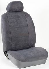 (A5-A5) Πλήρες Σετ Καλύμματα Καθισμάτων Αυτοκινήτου από Ύφασμα Alcantara A' Χρώματος Γκρί | Pancarshop