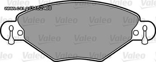 Τακάκια εμπρόσθια VALEO για Citroen C5 και C5 Facelift  (598419)