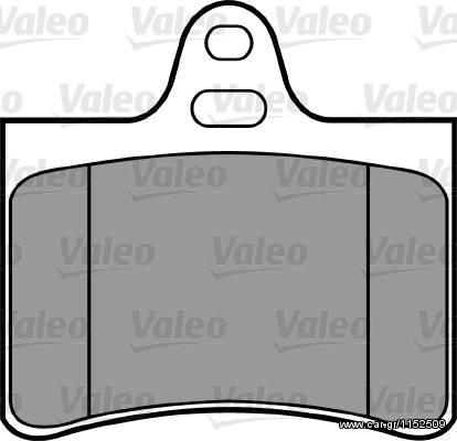 Τακάκια VALEO οπίσθια για Citroen C5 (598418)