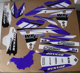 ΛΥΡΗΣ FLU DESIGNS ΣΕΤ ΑΥΤOKOΛΛΗΤΑ PRO TEAM SERIES 3 ΓΙΑ YAMAHA WRF 450 2016-2018, 31130