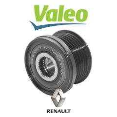 VALEO Τροχαλία Ελεύθερου Τροχασμού Εναλλάκτη Ρεύματος DACIA, RENAULT