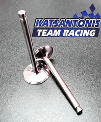 Βαλβίδες κεφαλης φτιαχτες αντιμαγνητικες υψηλής αντοχής CNC για lifan cdi 27/2..by katsantonis team racing 