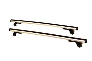 Μπάρες Οροφής Αυτοκινήτου Hermes GS3 110cm Set (KIT S1310) Αλουμινίου Ασημί | Pancarshop