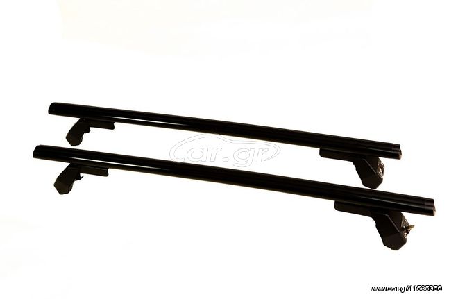 Μπάρες Οροφής Αυτοκινήτου Hermes GS3AM 120cm Set (KIT S550) Αλουμινίου Μαύρες | Pancarshop