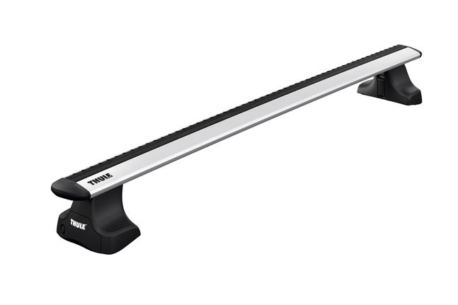 Μπάρες Αλουμινίου Αυτοκινήτου Thule Wing Bar 7113 / 127 cm 754 SET ( Kit 1459 / 7113 ) | Pancarshop