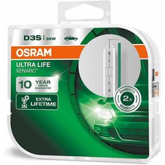 Λάμπα OSRAM 35W ULTRA LIFE D3S Κωδικός 66340ULT Τιμή ζεύγους....SoundStreet....