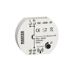 Dimmer Κυτιου 400W LED (Τηλεχειρισμος Button & Rf) - Χάλκινο