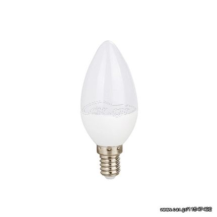 Diolamp Λαμπτήρας Κερί Ε14 5W Led 3000K - Θερμό (2000-3500Κ)