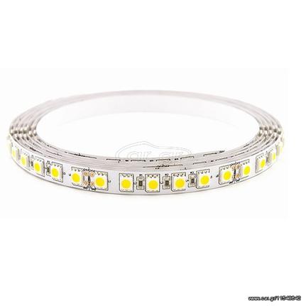 Led Λωρίδα 14.4W/m Σε Ψυχρό Φώς 12V DC 10mm IP65 Aca Lighting - Ψυχρό (5000-6500Κ)