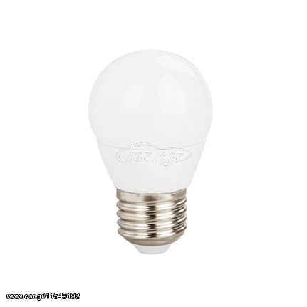 Diolamp Λαμπτήρας Led Mini Globe 5W E27 6000K - Ψυχρό (6000-6500Κ)