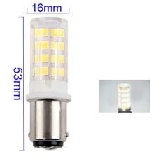 LED Μονόφωτη Διπολική BA15d 5W 12V  Κωδικός MAR1.....Sound☆Street.....