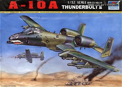 Στατικά Μοντέλα 2017 1/32 A-10A THUNDERBOLT II