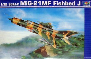 Τηλεκατευθυνόμενο στατικά μοντέλα '17 TRUMPETER 1/32 Mig-21MF 