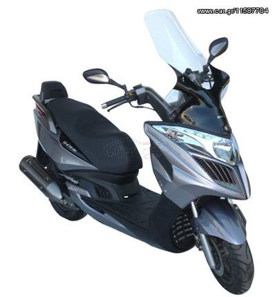 ΛΥΡΗΣ  FABBRI ΖΕΛΑΤΙΝΑ ΔΙΑΦΑΝΕΣ 550x840mm ΓΙΑ KYMCO G-DINK 125/300 2012-2017, 2905-E-X