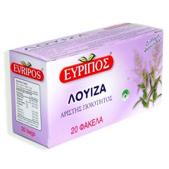 Τσάι Λουΐζα Εύριπος 20 Φάκελα Φυσικό Προϊόν Άριστης Ποιότητος