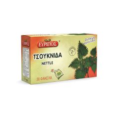 Τσάι Τσουκνίδα Εύριπος 20 Φάκελα Φυσικό τονωτικό Ελληνικό Προϊόν