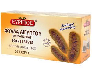 Τσάι Φύλλα Αιγύπτου Αλεξάνδρειας 20 Φάκελα Εύριπος Φυσικό Χαλαρωτικό
