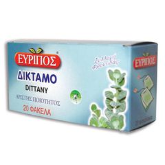 Δίκταμο Εύριπος 20 φάκελα 0.84oz Φυσικό Ελληνικό Τσάι Άριστης Ποιότητος