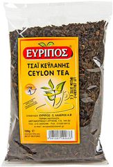 Κλασικό Μαύρο Τσάι Κεϋλάνης Εύριπος 100γρ Φυσικό τονωτικό