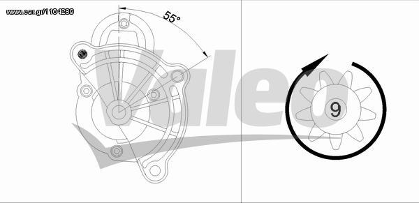 Μίζες VALEO για Citroen Saxo (436062)