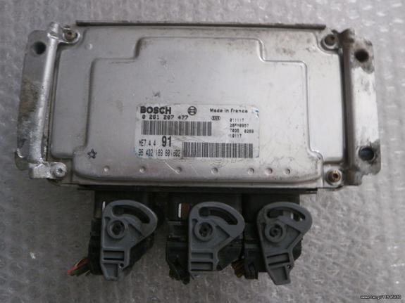 PEUGEOT 206 207 307 PARTNER 308 1007 NFU 1.6 16V ΕΓΚΕΦΑΛΟΣ ΜΟΤΕΡ BOSCH 0261207477-9643218980