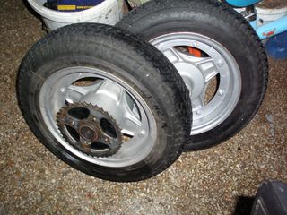 ΡΟΔΕΣ ΗΟΝDΑ DAX ST 50 - 70 Με λάστιχα 3,50Χ10 MICHELIN