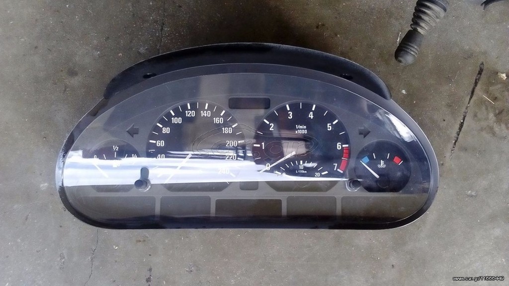 BMW E46  Οργανα