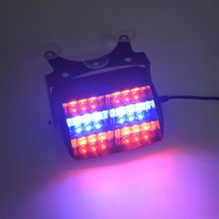 Φωτιστικό σώμα LED 12V 24V με βεντούζες Κόκκινο Mπλε χρώμα 18LED  Κωδικός ST2502.....Sound☆Street.....