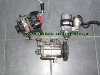 NISSAN MICRA K12 2003-2009 ΚΟΜΠΡΕΣΕΡ AIRCONDITION/Δυναμο/μιζα/1200cc/CR12