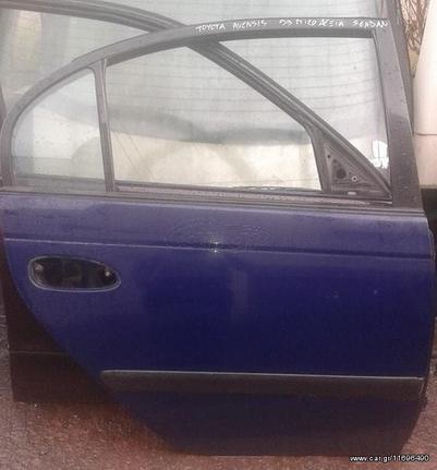 Πόρτα συνοδηγού ή οδηγού Toyota Avensis '99 σενταν  (μπλε)