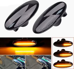 Φλας αυτοκινήτου LED mini ST520 ΜΑΥΡΟ/ΦΙΜΕ......Sound☆Street.....