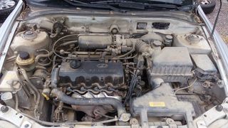 HYUNDAI ACCENT 1999-2005 SOHC 12VALVE 1.300 MOTEΡ-MHXANH+ΣΑΖΜΑΝ  G4EA