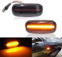 Φλας αυτοκινήτου LED mini ST505 ΜΑΥΡΟ/ΦΙΜΕ..Sound☆Street.....