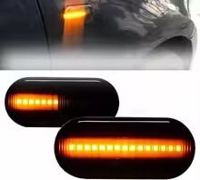 Φλας αυτοκινήτου LED mini ST504 ΜΑΥΡΟ/ΦΙΜΕ.....Sound☆Street.....