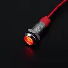 Ενδεικτικό LED Κόκκινος φωτισμός 12V-24V Κωδικός ST2001