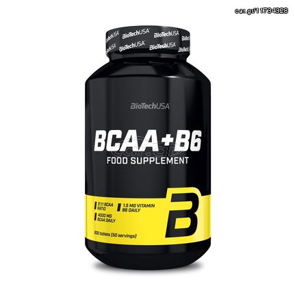 BCAA+B6 200tabs (Biotech Usa)