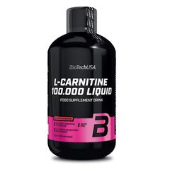 L-CARNITINE LIQUID 100000 500ml (Biotech Usa)-Cherry