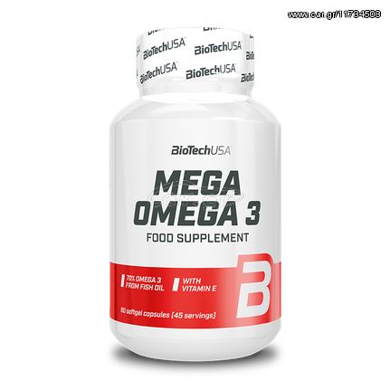 Mega Omega 3 90 softgels (BiotechUSA)