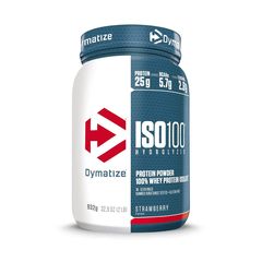 ISO 100 Hydrolyzed Whey 932gr (DYMATIZE)-Strawberry