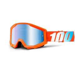 Μάσκα Enduro Motocross 100% Strata Πορτοκαλί Μπλε