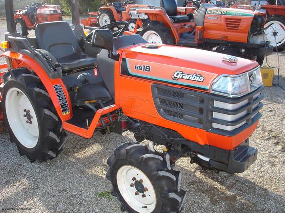 Kubota '10 GB-18-ΥΔΡ. ΤΙΜΟΝΙ ΜΕ ΕΛΛΗΝΙΚΗ ΦΡΕΖΑ 6500