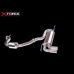 Εξάτμιση από καταλύτη και πίσω της XForce για VW Golf V GTi 06-09 76mm (ES-VW02-CBS)