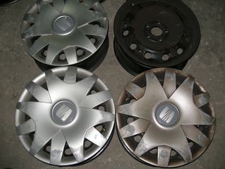 ΖΑΝΤΕΣ ΣΙΔΕΡΕΝΙΕΣ 15"  5X100  SEAT & SKODA & AUDI & WV  !!!-thumb-1