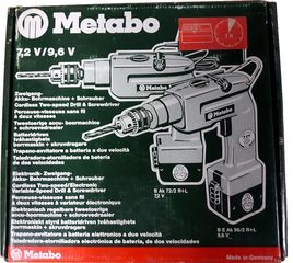 Metabo B Ak72/2 R+L Επαναφορτιζόμενο Δραπανοκατσάβιδο 7,2V-thumb-2