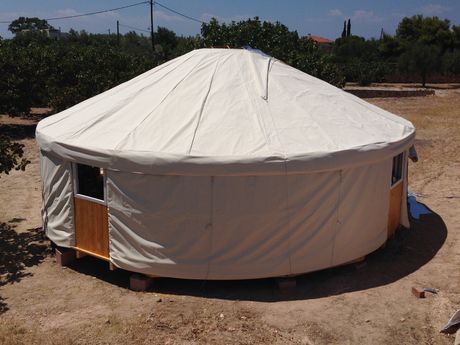 Τροχόσπιτο σκηνή '21 yurt γιούρτα 